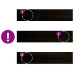 vidaXL Marches d'escalier 16 Pièces marron foncé 120x30x2 cm chêne massif