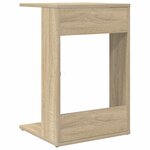 vidaXL Table d'appoint Chêne Sonoma 40 x 38 x 62 5 cm