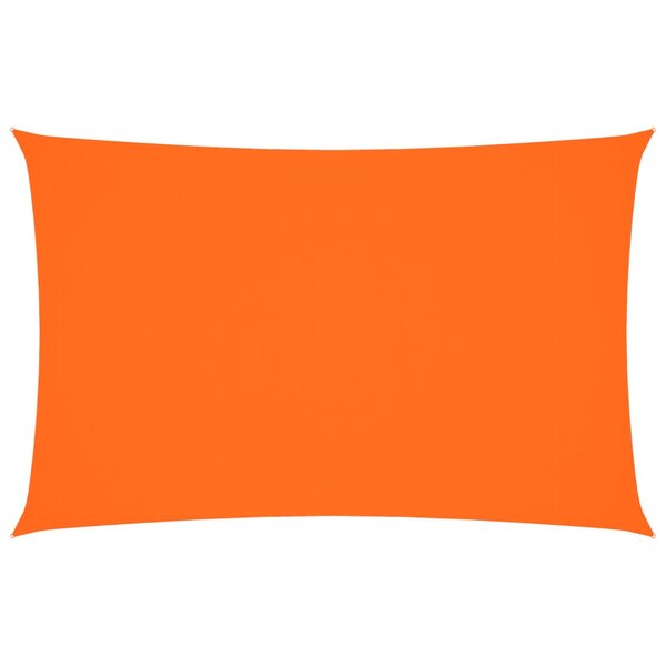 vidaXL Voile de parasol tissu oxford rectangulaire 2x4 5 m orange