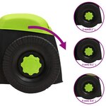 vidaXL Scarificateur de gazon électrique 2 en 1 1500 W