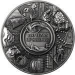 Monnaie 100 YEARS OF SCIENCE 2 Oz Argent 5$ Niue 2026