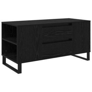 vidaXL Table basse Chêne noir 102 x 44 5 x 50 cm Bois d'ingénierie