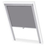 vidaXL Store enrouleur occultant Gris 104