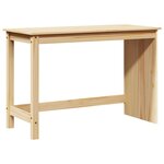 vidaXL Ensemble bureau et cabinet roulant MOSS 2 Pièces Marron