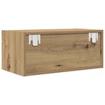 vidaXL Meubles TV 2 Pièces chêne artisanal 60x31x25 5cm bois d'ingénierie