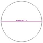 vidaXL Tapis en Fourrure Synthétique de Lapin Olite Taupe Ø 120 cm