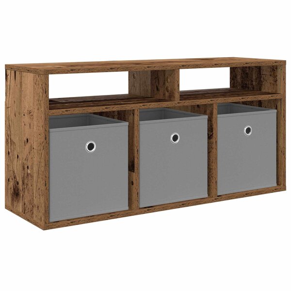 vidaXL Basboard avec tiroir Bois ancien 87 x 27 5 x 43 cm