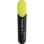 Surligneur Rechargeable Job Pointe Biseau 1-5 mm Jaune x 10 SCHNEIDER