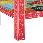 vidaXL Table console Multicolore 80 x 35 x 76 cm Bois d'ingénierie