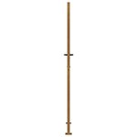 vidaXL Portail de jardin 105x180 cm acier corten
