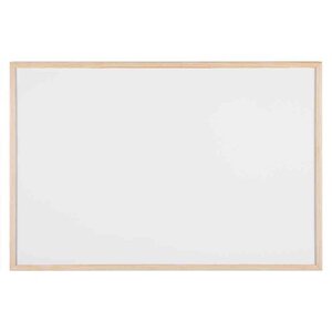Tableau blanc  cadre en bois  (L)400 x (H)300 mm BI-OFFICE