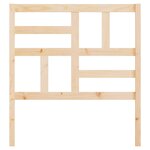 vidaXL Tête de lit 81x4x104 cm Bois massif de pin