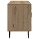 vidaXL Meuble TV 99 x 34 5 x 50 cm Chêne artisanal Bois d'ingénierie