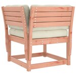 vidaXL Salon de jardin 7 Pièces avec coussins bois massif douglas