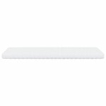 vidaXL Matelas en mousse blanc 100x200 cm 7 zones dureté 20 ILD