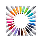 Sharpie - 28 marqueurs permanents - colories assorties - pointe fine