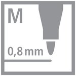 Etui de 4 Feutres d'écriture dr!ver Pointe Moyenne Coloris Assortis STABILO