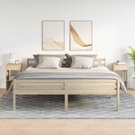 vidaXL Tables de chevet avec tiroir 2 Pièces chêne sonoma 35x34x66 5 cm