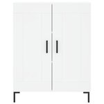 vidaXL Buffet blanc 69 5x34x90 cm bois d'ingénierie