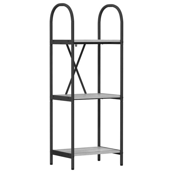 vidaXL Étagère Gris Sonoma 40 x 30 x 109 cm Bois d'ingénierie