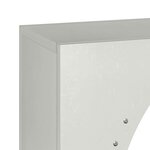 vidaXL Portant de bois de chauffage 50x23x100 cm acier inoxydable