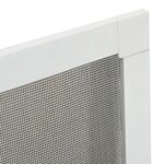 vidaXL Moustiquaire pour fenêtres Blanc 100x120 cm