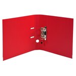 Classeur À Levier Prem'touch Intérieur Et Extérieur En Polypropylène - Dos 50mm - A4 Maxi. - Rouge - X 10 - Exacompta