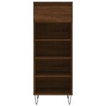 vidaXL Armoire à chaussures Chêne marron 40x36x105cm Bois d'ingénierie