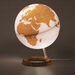 Globe terrestre lumineux Ø 25 cm - Bamboo