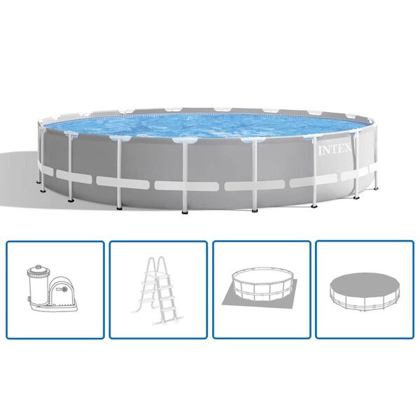 Intex Ensemble de piscine ronde Prism Frame 549x122 cm 26732GN