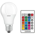 Osram bte2 ampoule led star+ std rgbw dép radiateur var 9w=60 e27 ch