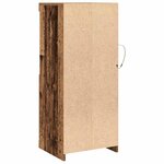 vidaXL Buffet Marron 41 x 37 x 100 cm Bois d'ingénierie