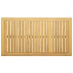 vidaXL Table basse Acacia clair 110 x 60 x 45 cm Bois d'Acacia Massif