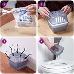 vidaXL Absorbeurs d'humidité avec sacs de recharge 2 Pièces 450 g