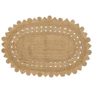 vidaXL Tapis Marron 205 x 305 cm Jute