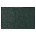 vidaXL Paroi de tente réception 2 Pièces avec fermeture éclair PE Vert