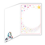 Carte pour Sportif Bonheur Contagieux Énergies Positives Tennis Message Humoristique avec Enveloppe Illustrée format 17 5x12cm Chien Drôle Amusant Rigolo Création Fabrication française 69-6220