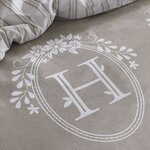 Parure de lit housse de couette 220 x 240 + 2 taies d oreiller 63 x 63