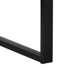 vidaXL Bureau multicolore 100x50x75 cm bois massif de récupération