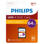 Philips Carte mémoire SDXC 64 Go UHS-I U1 V10