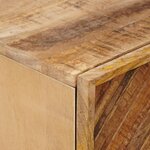 vidaXL Table de chevet 2 Pièces Marron 40 x 33 5 x 46 cm