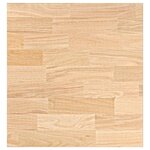 vidaXL Plan de travail de cuisine bois de chêne massif rectangulaire