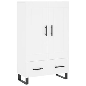 vidaXL Buffet haut blanc 69 5x31x115 cm bois d'ingénierie
