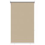 vidaXL Store enrouleur Protection UV Beige 80 x 230 cm Polyester