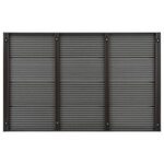 vidaXL Élément de plancher pour douche solaire/échelle de piscine WPC