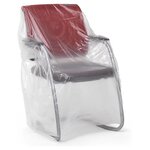 Housse plastique transparente pour meubles 330x150 cm (lot de 50)