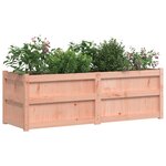 vidaXL Jardinière 150x50x50 cm bois massif douglas