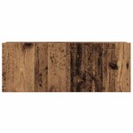 vidaXL Ensemble de meuble TV mural 4 Pièces vieux bois bois d'ingénierie