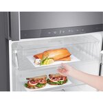 Lg gtf7043ps - réfrigérateur congélateur haut - 438l (321+117) - froid ventilé a++ - l70m x h178cm - inox