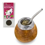 Calebasse & bombilla + thé rooibos de Cedarberg 100 g